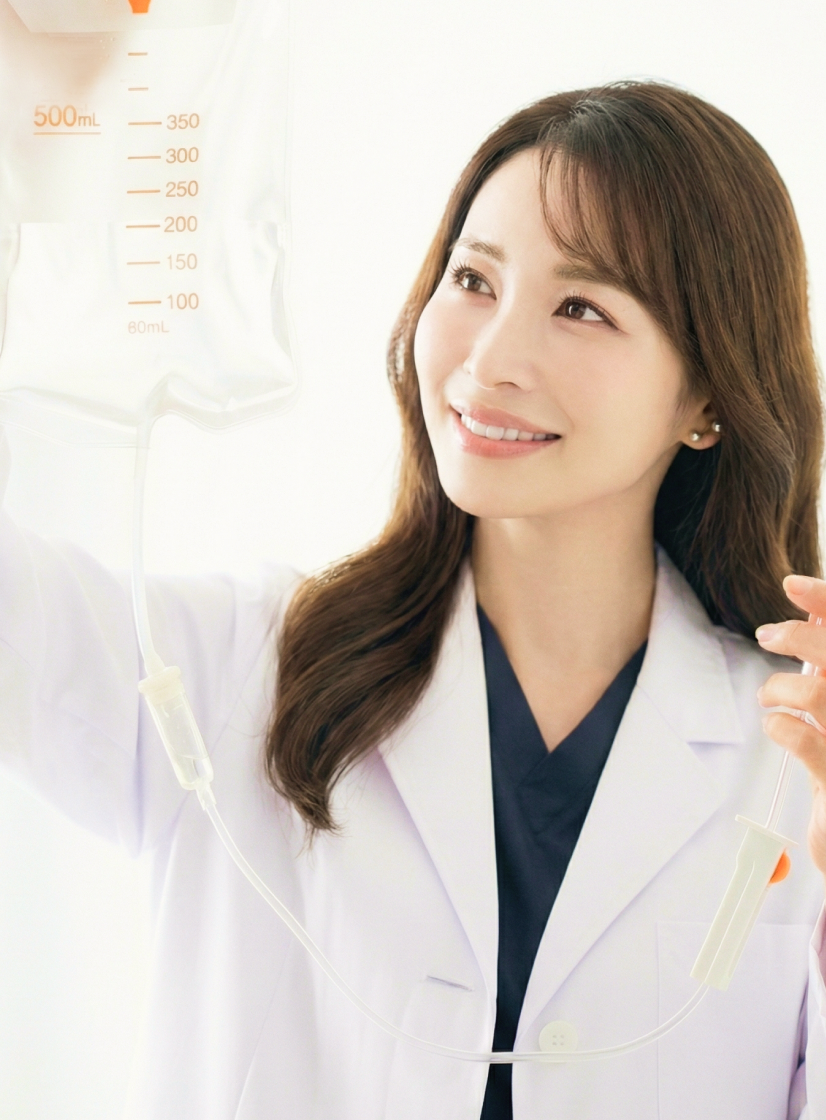 笑顔の女性麻酔科指導医
