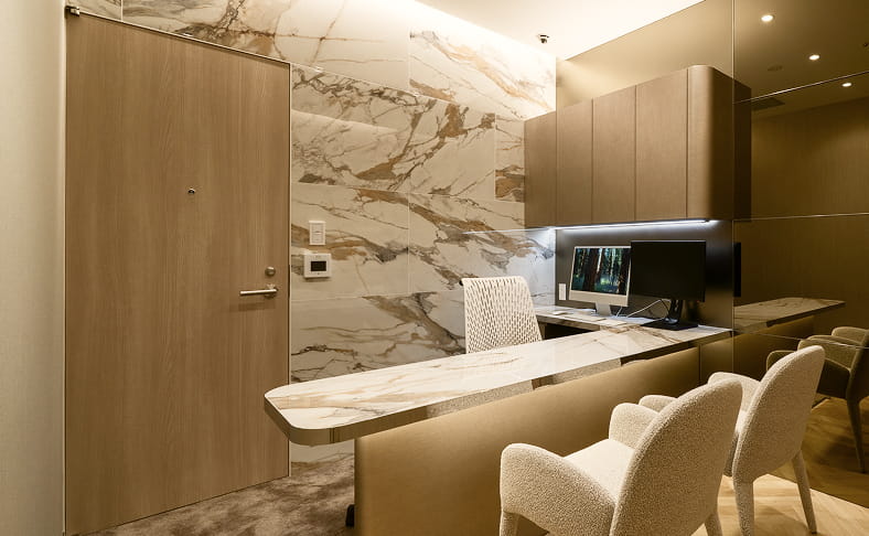 LUX CLINICの院長室